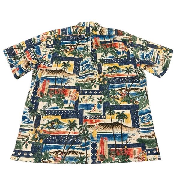 Reyn Spooner Button Down 2018 Christmas Hawaiian Shirt Size Large - Picture 3 of 10